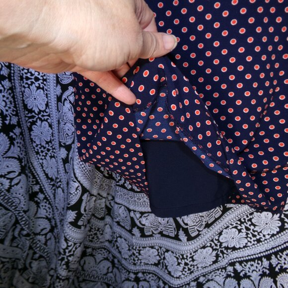 The Limited Polka Dot Sheath Dress Sz 6 - Picture 5 of 9